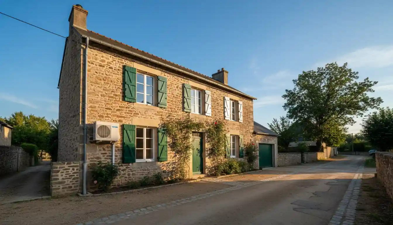 Installation pompe à chaleur à Lapleau